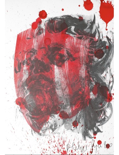 Philippe Pasqua - Technique Mixte Acrylique sur Papier | Art Contemporain