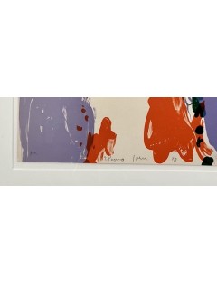 Lithographie couleur de Asger Jorn