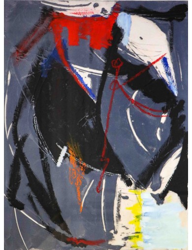 Gravure au carborundum de Jean Miotte