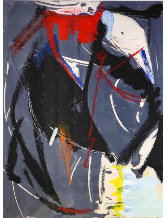 Gravure au carborundum de Jean Miotte