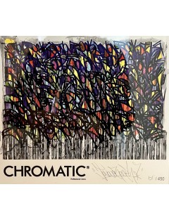 Serigraphie Chromatic, signe main de JonOne