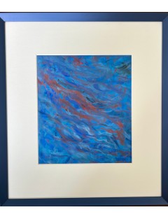 Gouache sur papier de Orhon Mubin