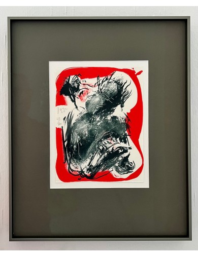 Lithographie sur papier velin de Asger Jorn