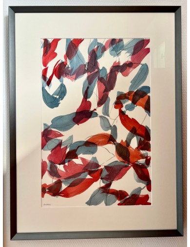 Aquarelle sur papier de Michel Canteloup