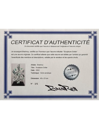 Sculpture Dollar 2022 de Brain Roy