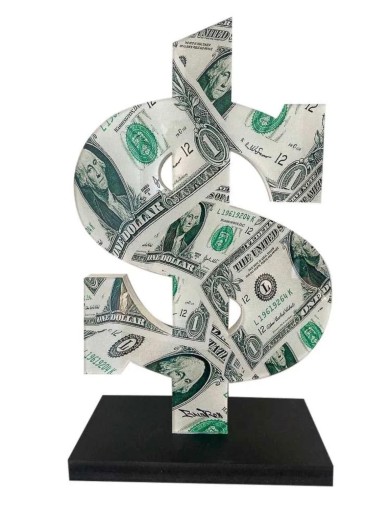 Sculpture Dollar 2022 de Brain Roy