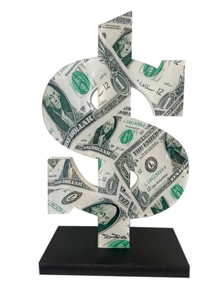 Sculpture Dollar 2022 de Brain Roy Sculpture Dollar 2022 de Brain Roy