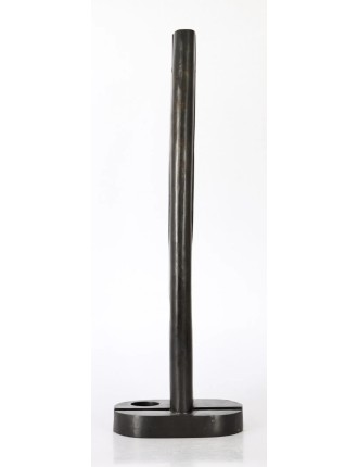 Sculpture en bronze a patine noire de Carmelo Arden Quin