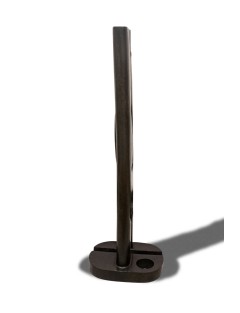 Sculpture en bronze a patine noire de Carmelo Arden Quin