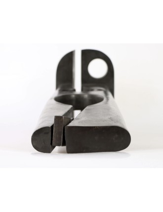 Sculpture en bronze a patine noire de Carmelo Arden Quin