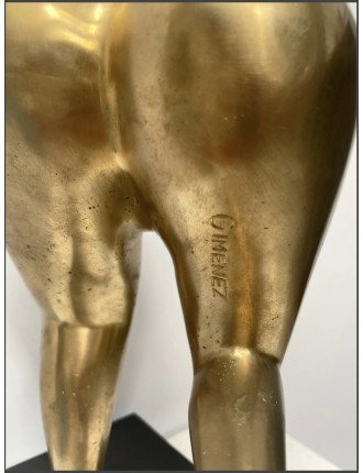 Sculpture en bronze de Pierre Gimenez