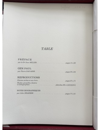 Livre Gen Paul, Coffret luxe cuir