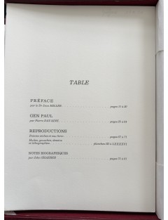 Livre Gen Paul, Coffret luxe cuir