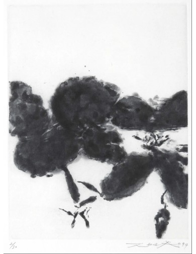 Eau forte sur velin de Zao Wou-Ki