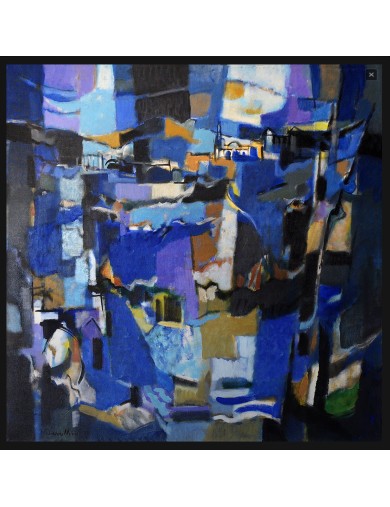 Tolede, huile sur toile de Jean Chevolleau