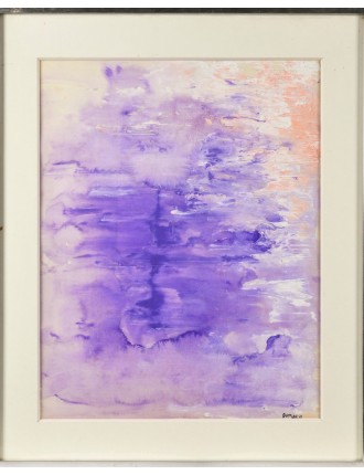 Composition abstraite. Aquarelle et gouache de Hora Damian