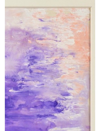 Composition abstraite. Aquarelle et gouache de Hora Damian