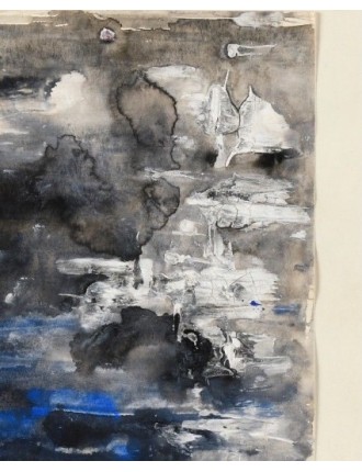 Composition abstraite. Aquarelle et gouache de Hora Damian