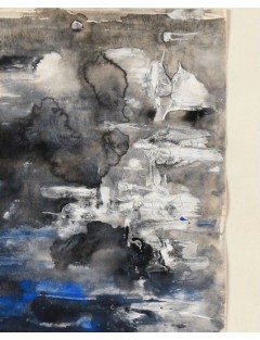 Composition abstraite. Aquarelle et gouache de Hora Damian