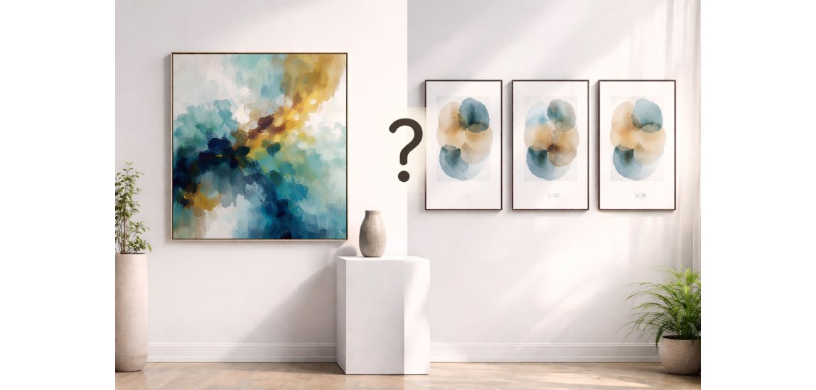 Œuvre unique ou édition limitée : comment choisir ?